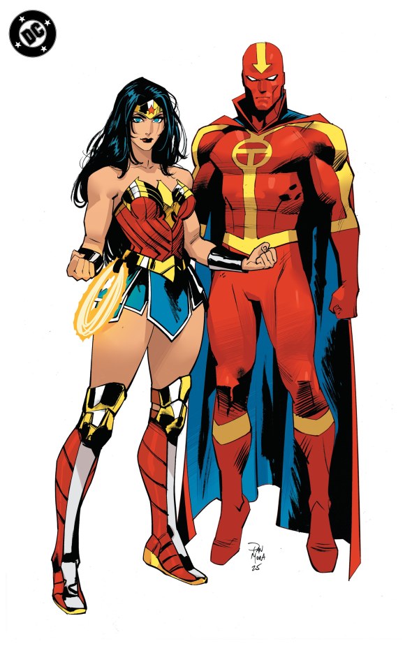 Justice League Unlimited #17 foil virgin variant cover illustrated by Dan Mora