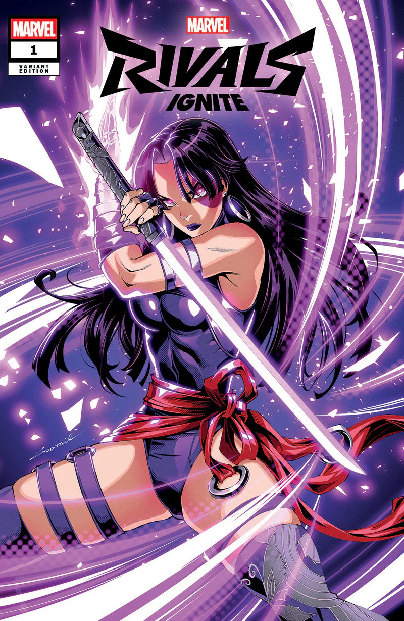 Marvel Rivals Ignite #1 variant edition cover illustrated by Godtail