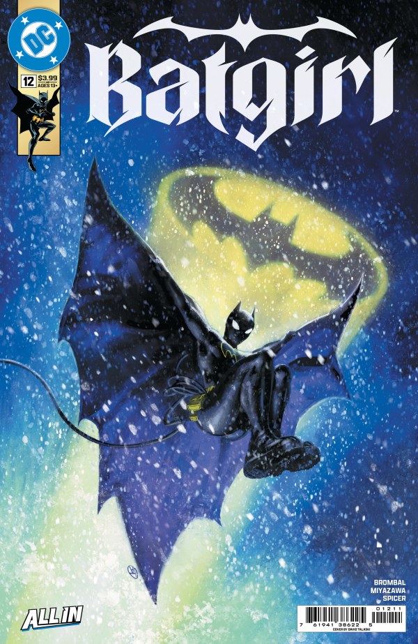 Batgirl #12 Cover illustrated by David Talaski