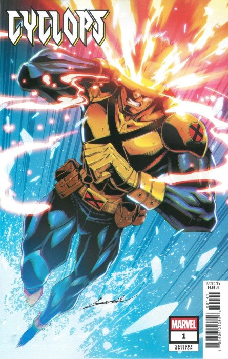 Cyclops #1 variant cover illustrated by Godtail