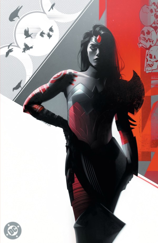 Absolute Wonder Woman #1 virgin variant cover illustrated by Jeff Dèkal